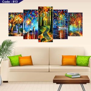 Artful 5 Part Canvas